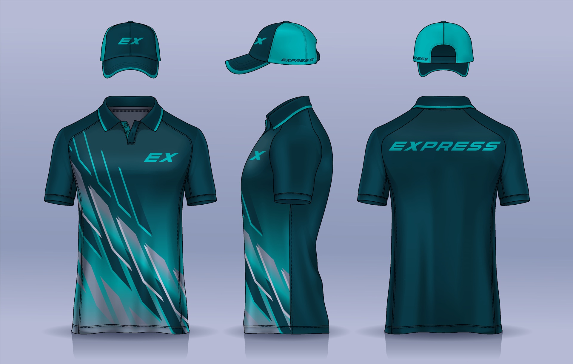 Modernes Design für Sport und Arbeit | Arbeitskleidung bedrucken