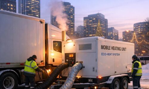 Wie Sie Fahrzeuge im Handumdrehen effizient beheizen und gleichzeitig CO2-Emissionen senken